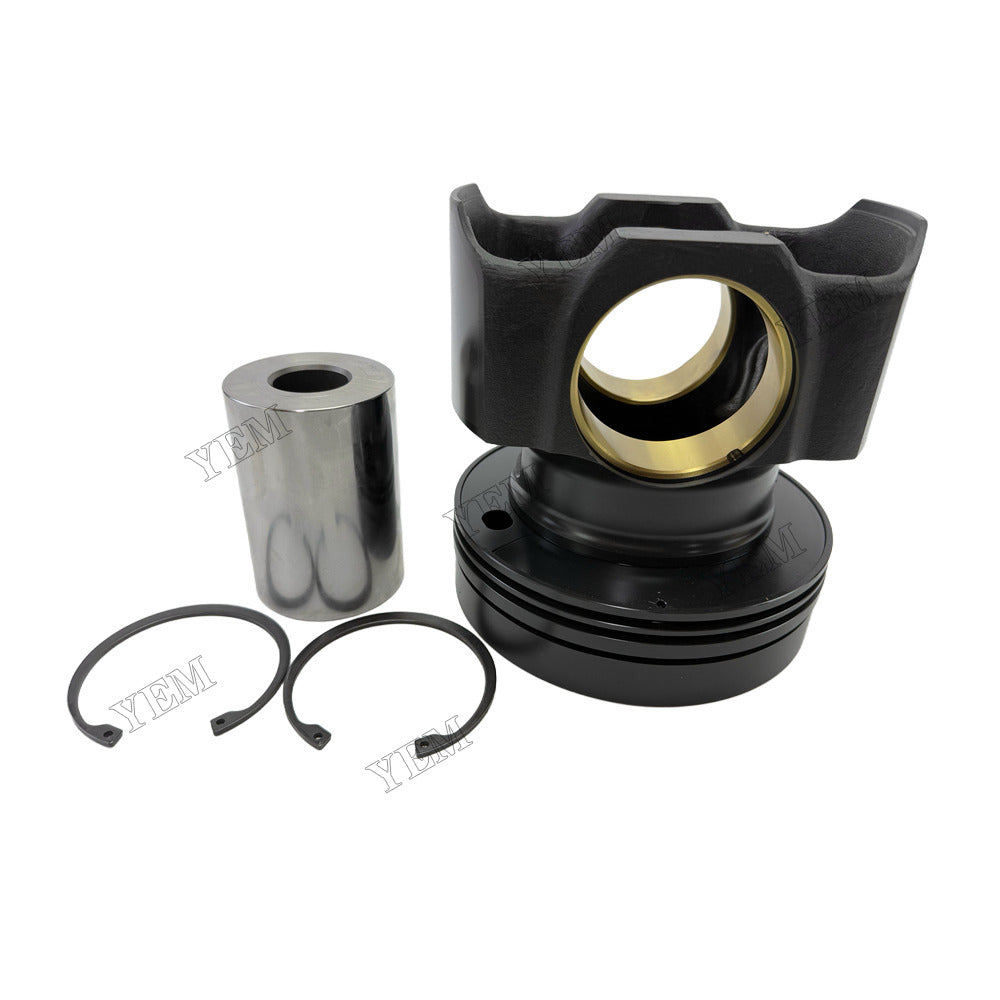 YEM Parts 8 pcs Piston with Pin and Circlips STD 299-5204 for Caterpillar 3516 Engine