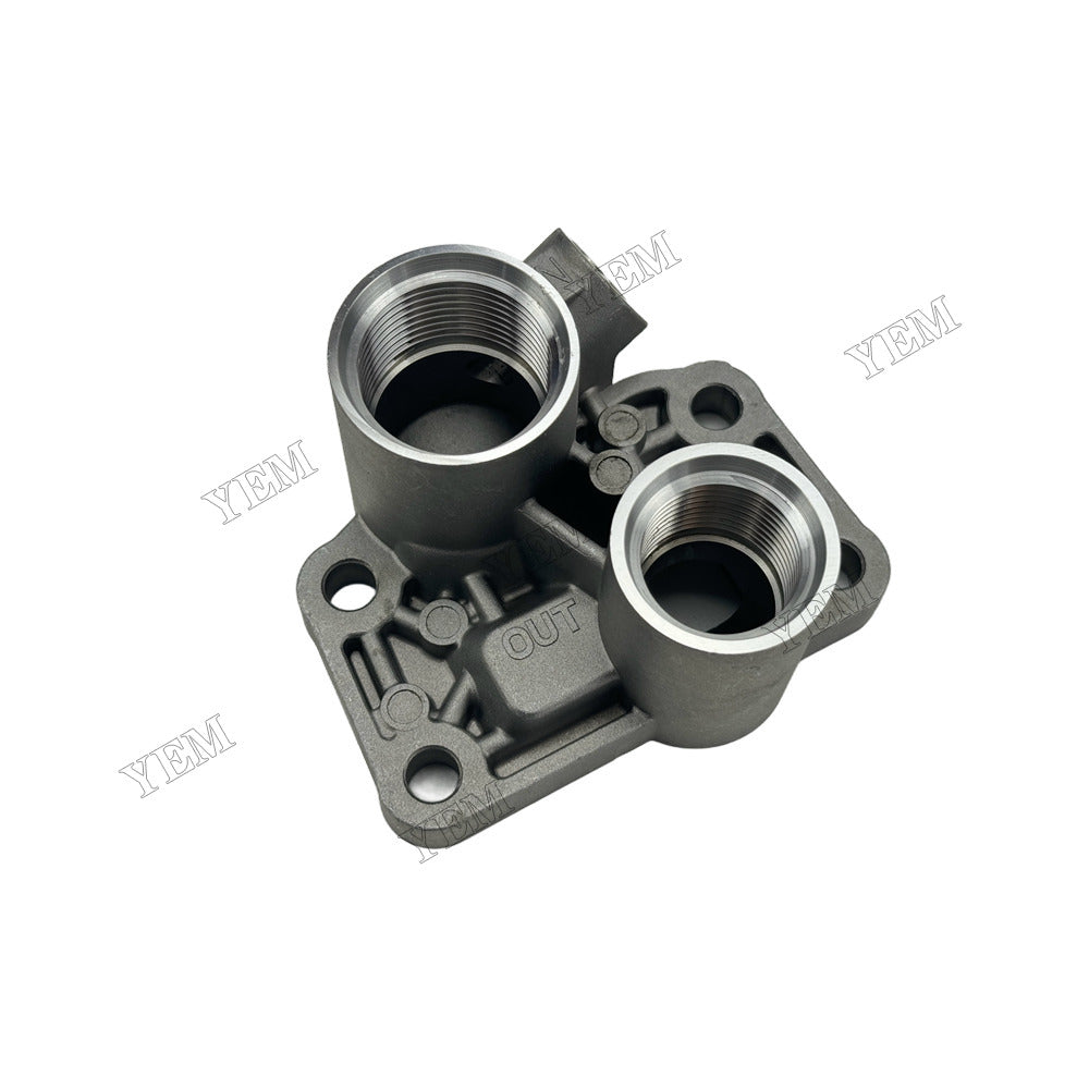 YEM Parts Oil Pipe Connector Base 5002753 500-2753 for Caterpillar C4.4 For Caterpillar