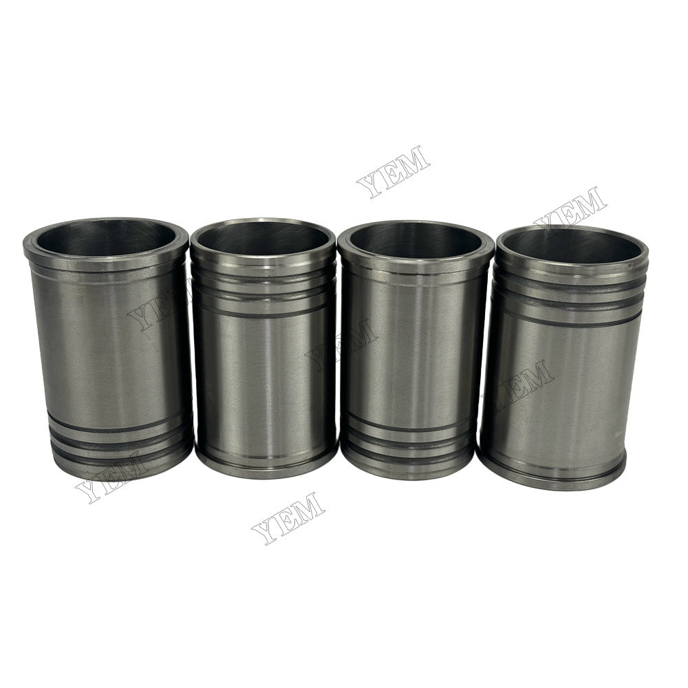 YEM Parts 4 pcs Cylinder Liner for Xinchai ZN490B Engine Engine Spare Parts