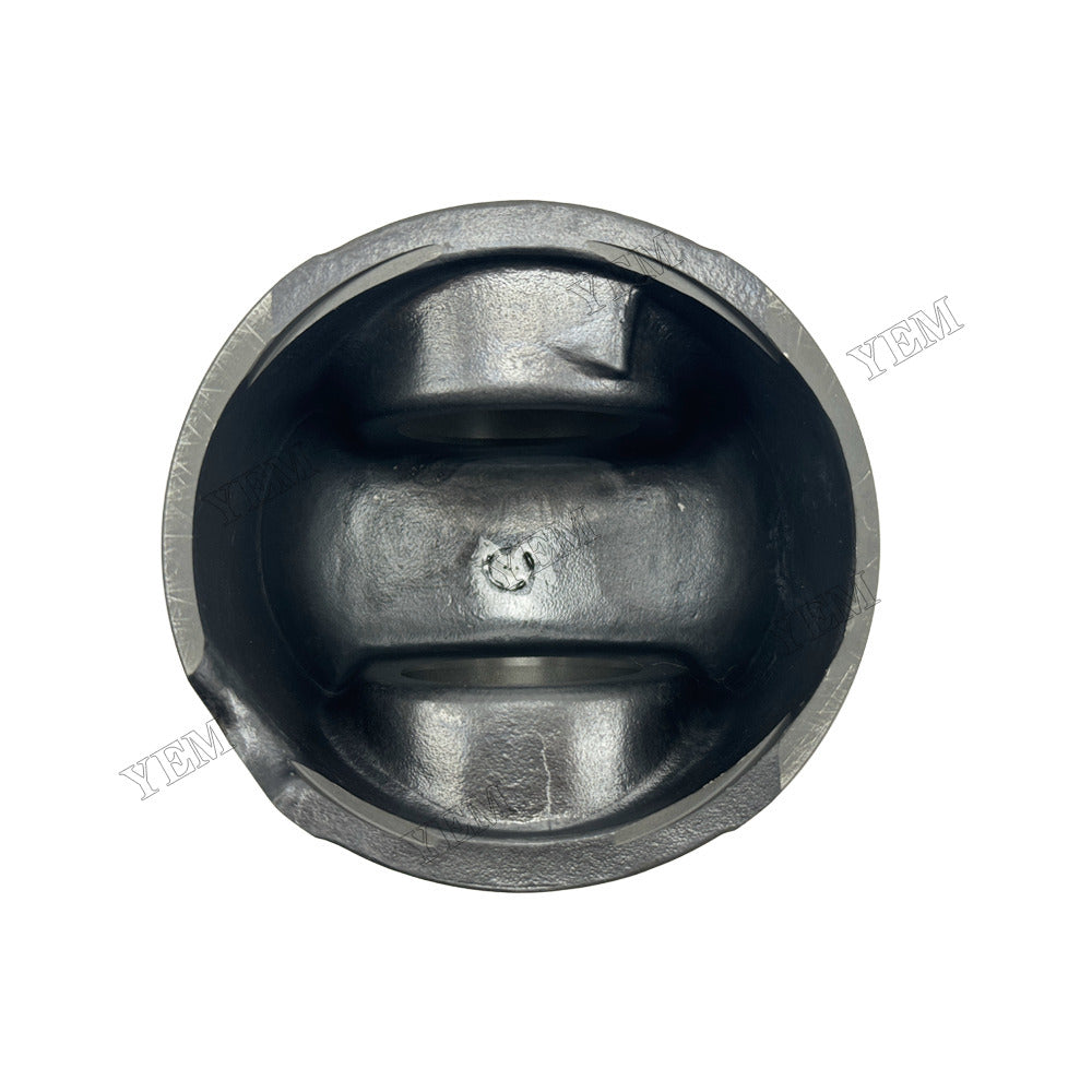 YEM Parts 4 pcs Piston with Pin and Circlips STD for JCB JCB444 Engine For JCB