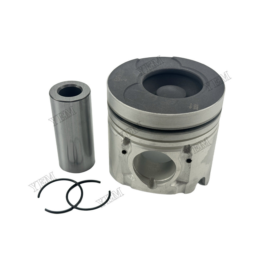 YEM Parts 4 pcs Piston with Pin and Circlips STD for JAC HFC4DA1-2C Engine For JAC