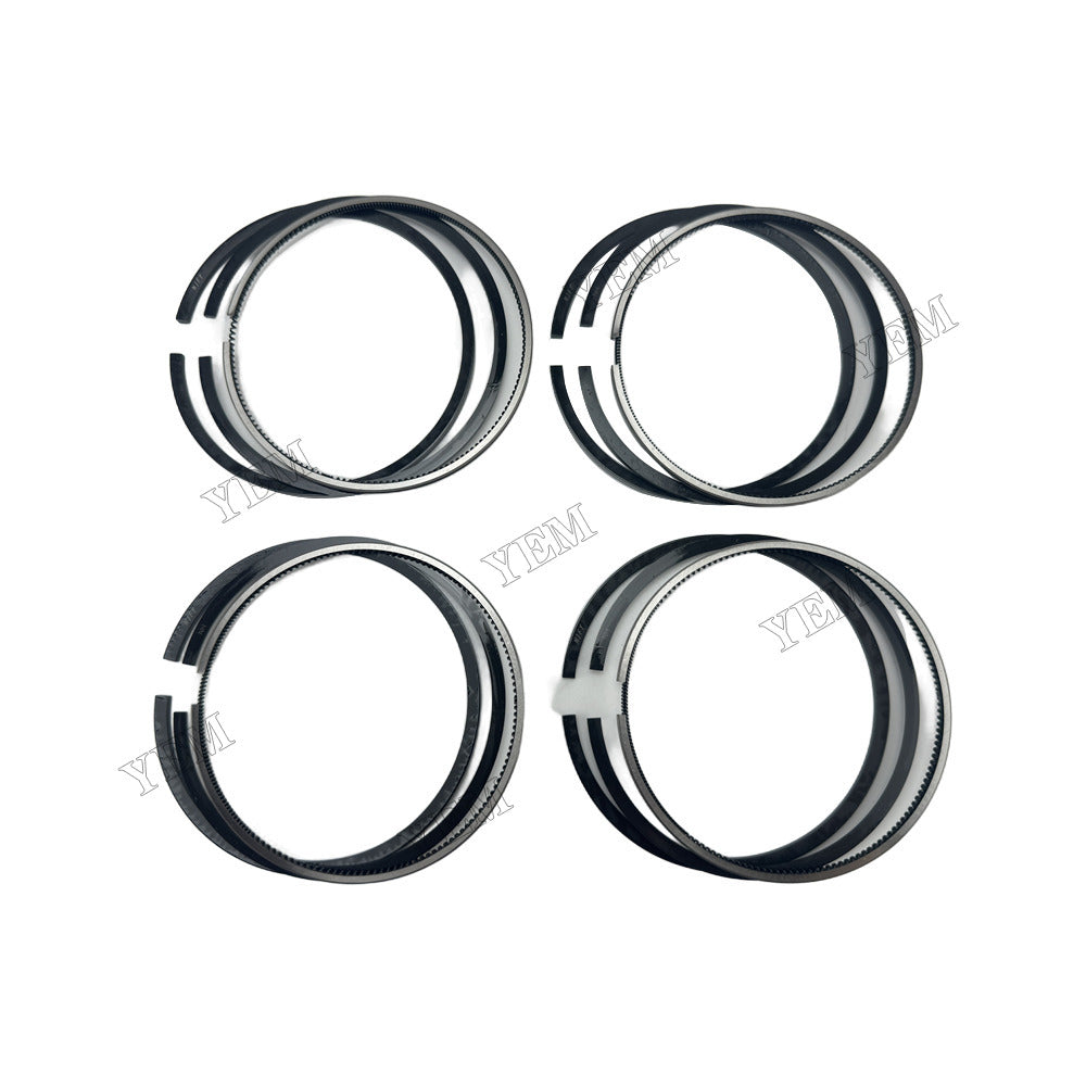YEM Parts 4 pcs Piston Rings Set STD for JAC HFC4DA1-2C Engine For JAC