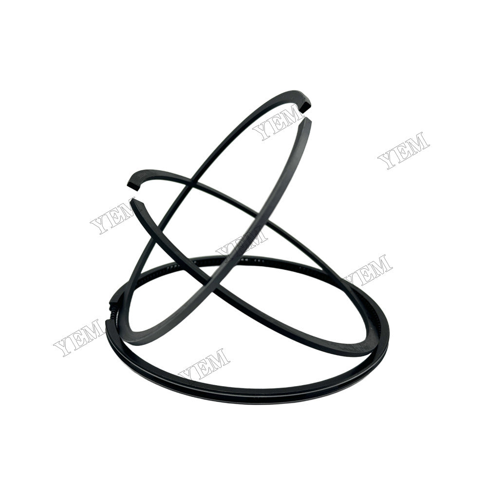 YEM Parts 4 pcs Piston Rings Set STD 13022348 13022349 for Weichai WP6G125E22 Engine For Weichai
