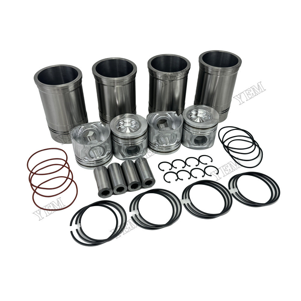 YEM Parts 4 pcs Cylinder Liner Kit for Yuchai YCD4M20T-98 Engine For Yuchai