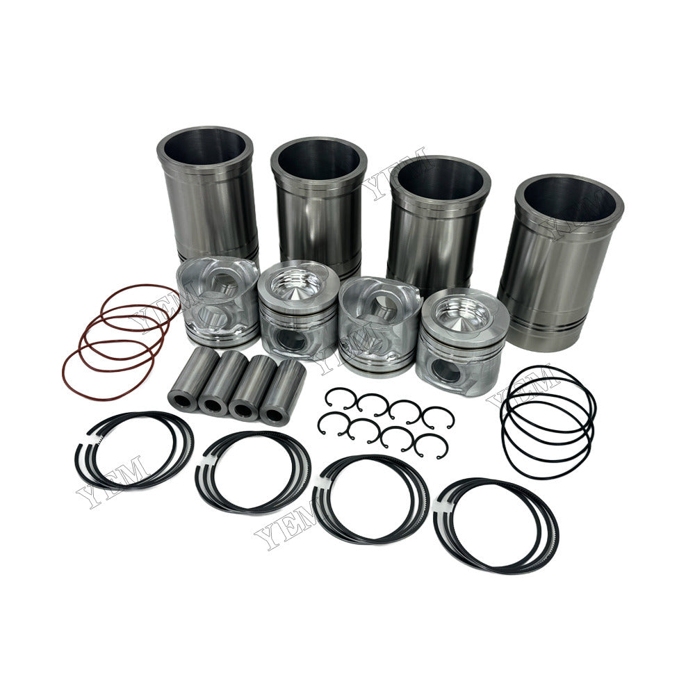 YEM Parts 4 pcs Cylinder Liner Kit for Yuchai YCD4M20T-98 Engine For Yuchai