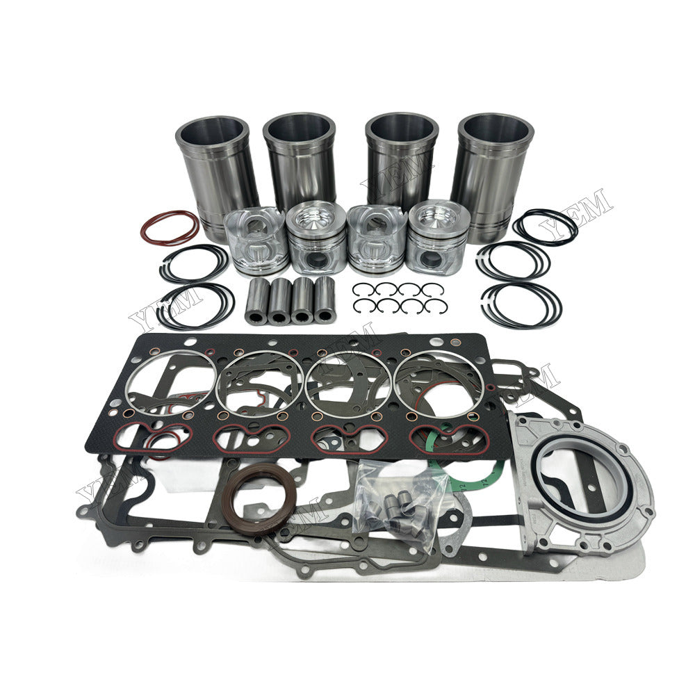 YEM Parts 4 pcs Overhaul Kit With Gasket Set for Yuchai YCD4M20T-98 Engine For Yuchai