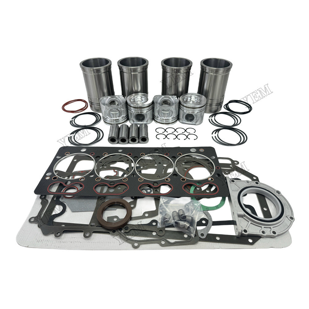 YEM Parts 4 pcs Overhaul Kit With Gasket Set for Yuchai YCD4M20T-98 Engine For Yuchai