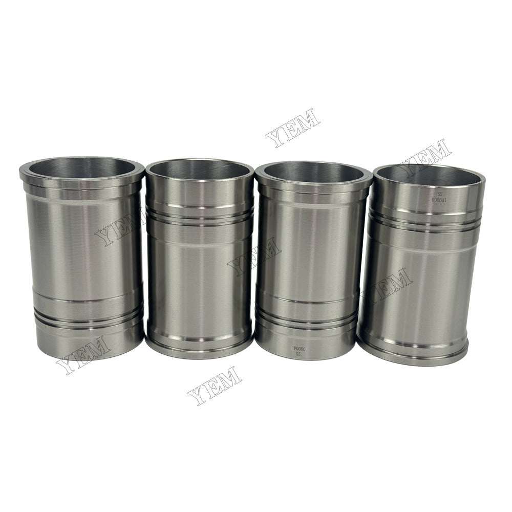 YEM Parts 4 pcs Cylinder Liner for Yuchai YCD4M20T-98 Engine For Yuchai