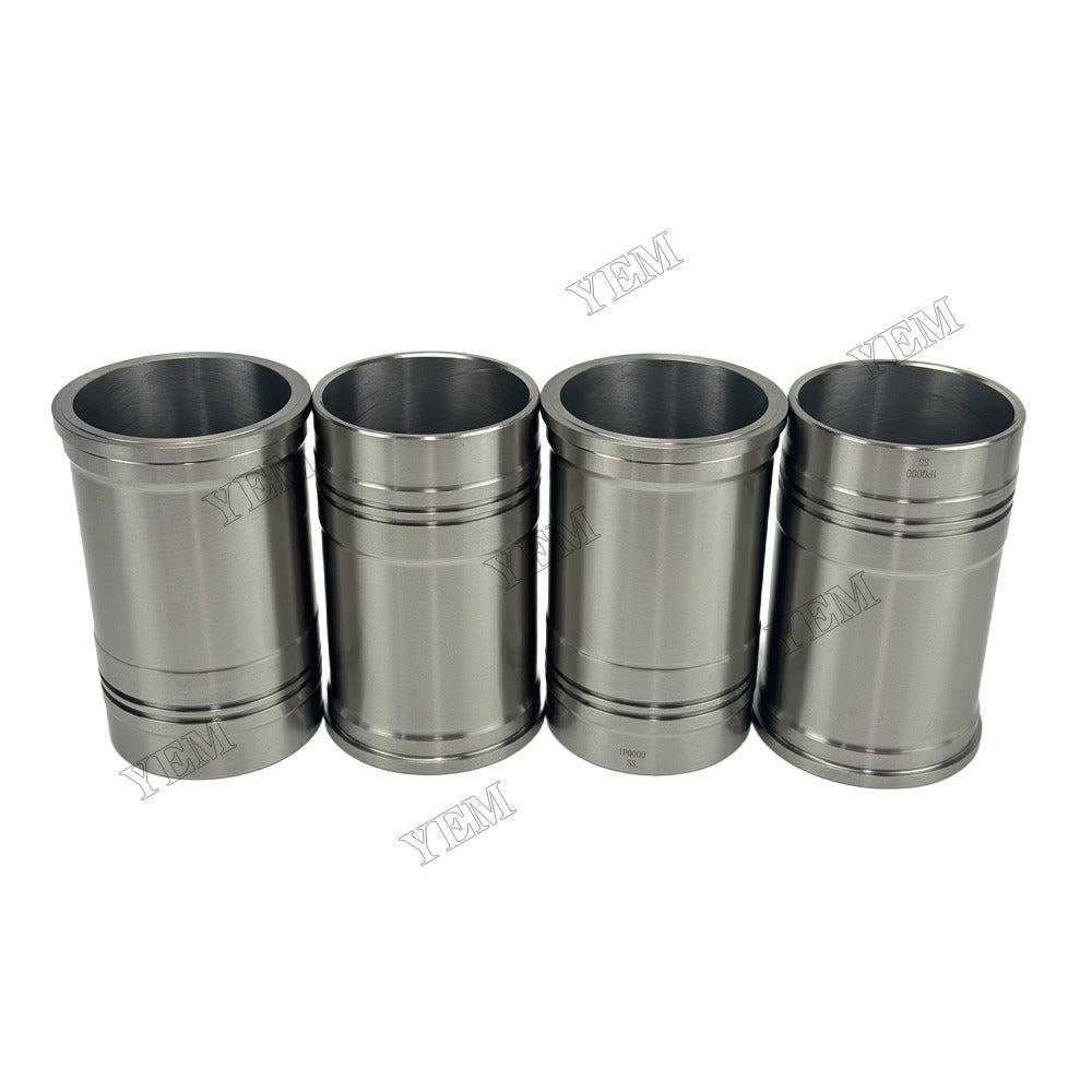 YEM Parts 4 pcs Cylinder Liner for Yuchai YCD4M20T-98 Engine For Yuchai