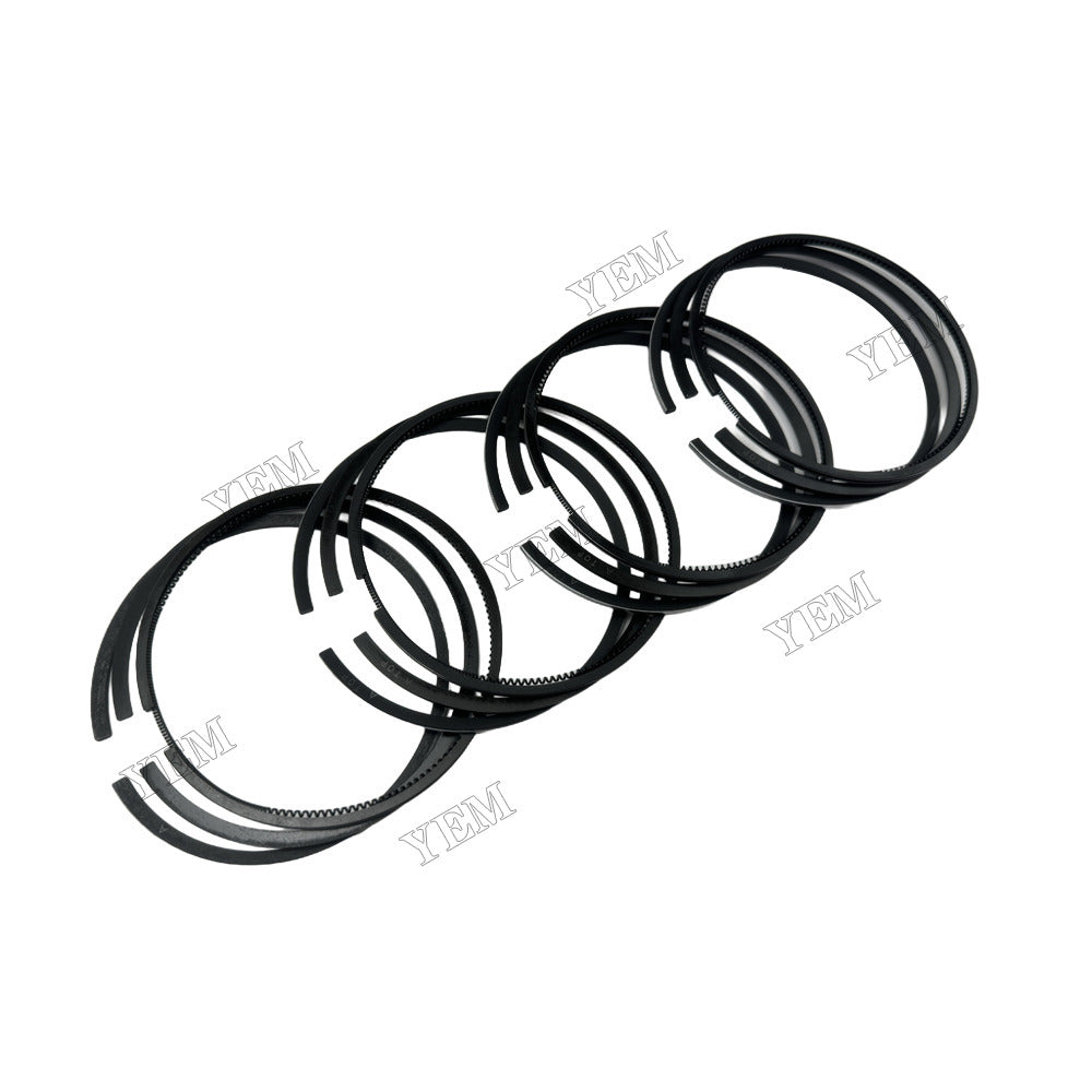 YEM Parts 4 pcs Piston Rings Set STD for Holland SNH4105 Engine For New Holland