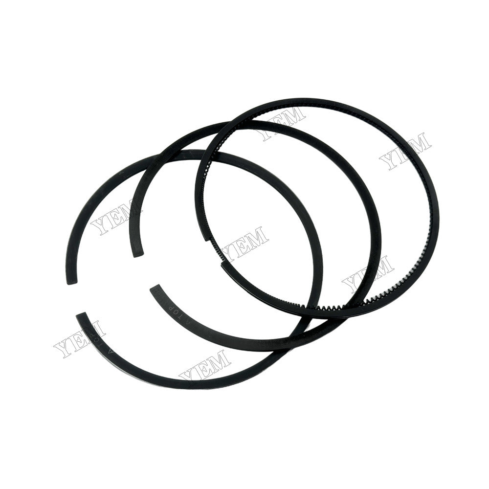 YEM Parts 4 pcs Piston Rings Set STD for Holland SNH4105 Engine For New Holland
