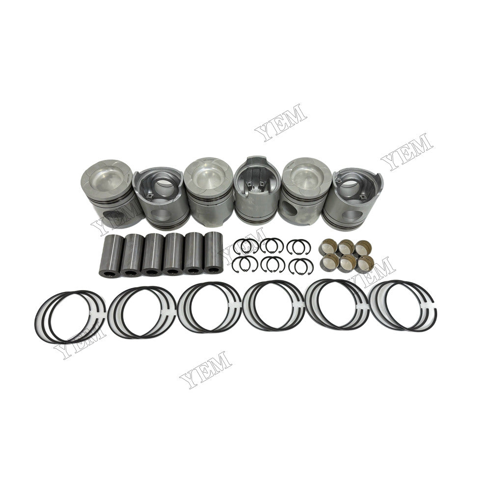 YEM Parts 6D40 Piston & Ring Set for Mitsubishi Mechanical Spare Parts For Mitsubishi