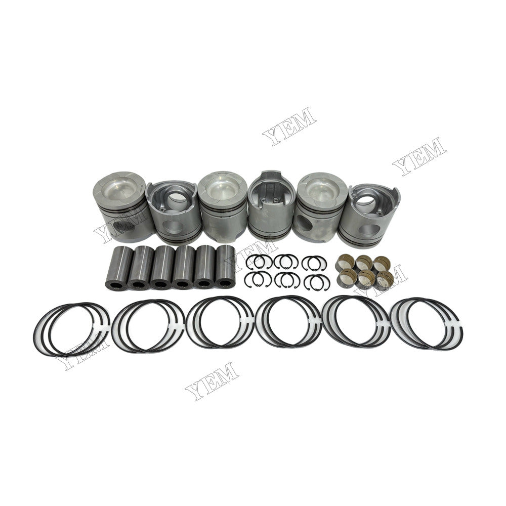 YEM Parts 6D40 Piston & Ring Set for Mitsubishi Mechanical Spare Parts For Mitsubishi