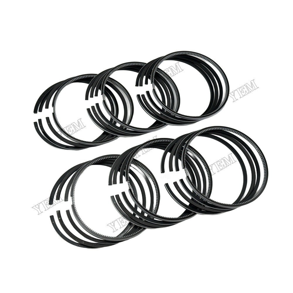 YEM Parts 6DB1 Piston Rings Set for Mitsubishi Mechanical Spare Parts For Mitsubishi