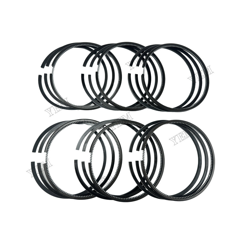 YEM Parts E120 Piston Rings Set for Isuzu Mechanical Spare Parts