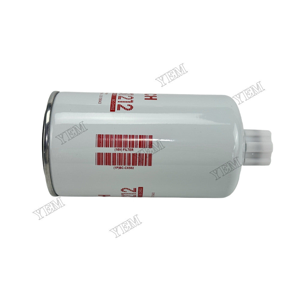YEM Parts Fuel Filter Element 65.12503-5018A BC-CX502 FS1212 3315843 for Doosan For Doosan