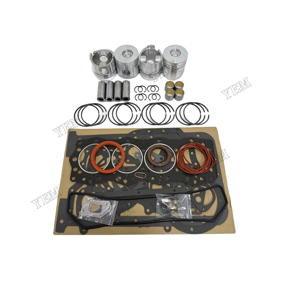 YEM Parts 4105T52 Piston & Ring Set, Gasket Kit for Dongfanghong Mechanical Spare Parts For Dongfanghong