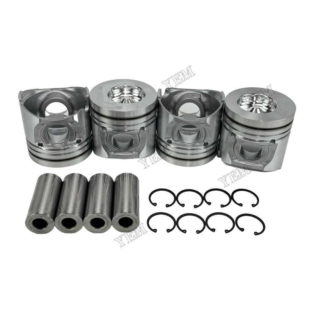 YEM Parts LR4V5-23 Piston With Pin & Clips for Dongfanghong Mechanical Spare Parts
