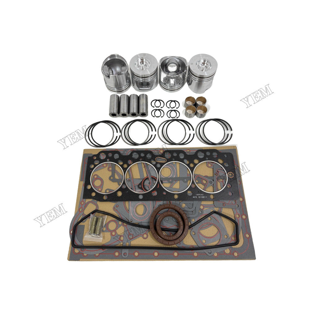 YEM Parts LR4V5-23 Piston & Ring Set, Gasket Kit for Dongfanghong Mechanical Spare Parts For Dongfanghong
