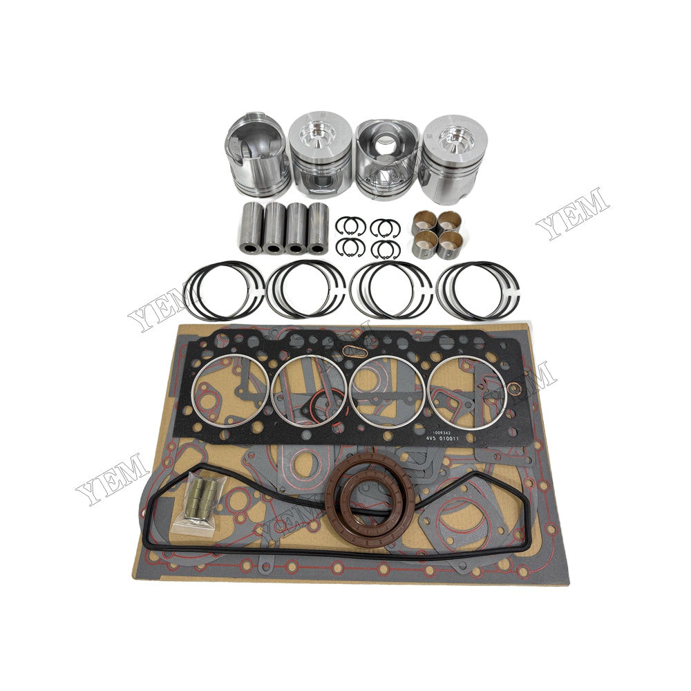 YEM Parts LR4V5-23 Piston & Ring Set, Gasket Kit for Dongfanghong Mechanical Spare Parts For Dongfanghong
