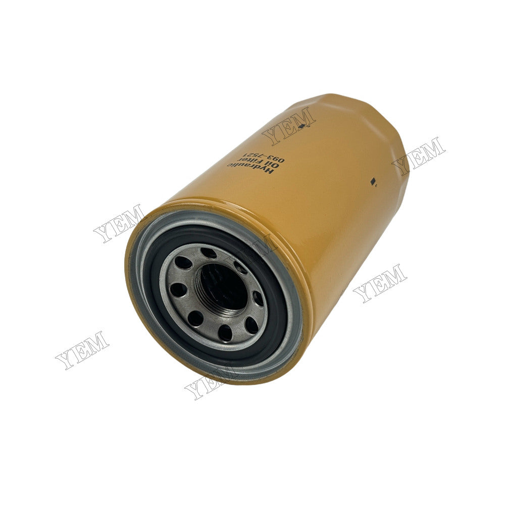 YEM Parts Oil Filter 093-7521 21U-60-11330 KS207-4 for PC057 PC107 PC12UU1 PC153 PC207 PC28UD2 Excavator