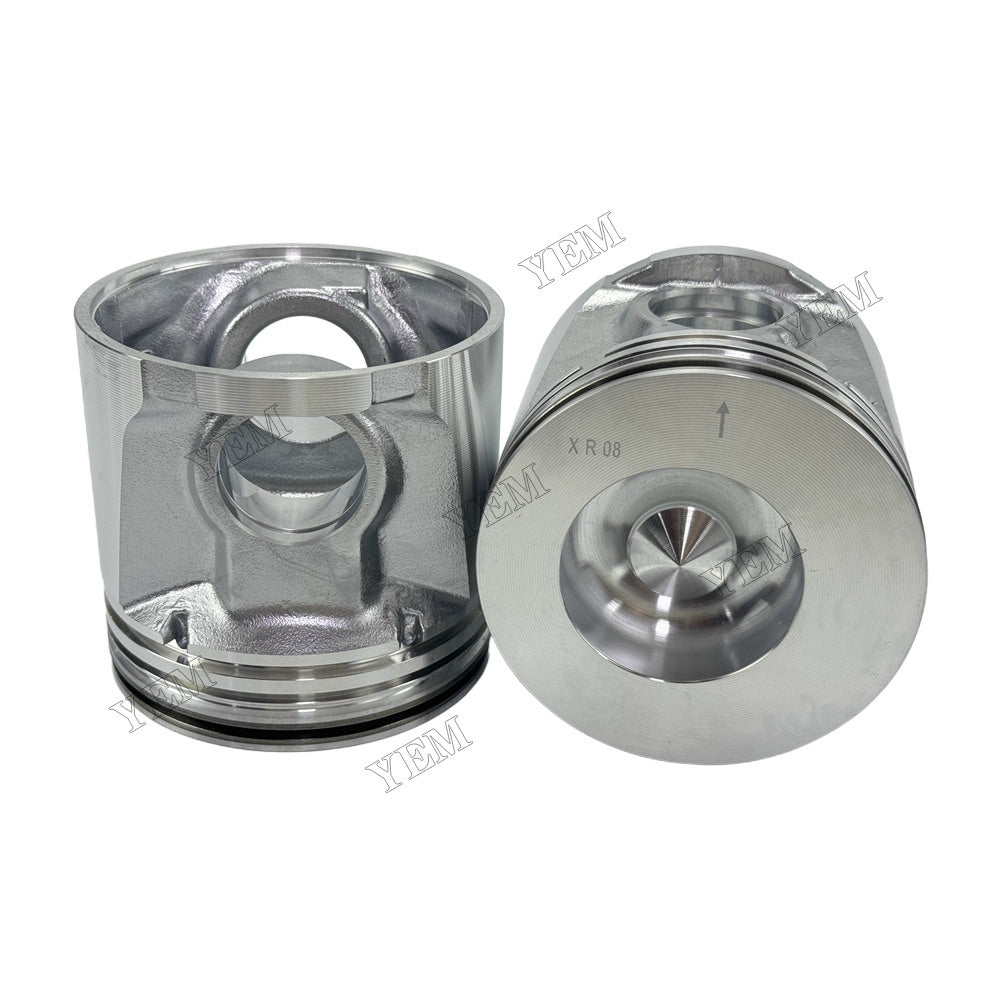 YEM Parts 4045 Piston With Pin & Clips RE515372 for John Deere Mechanical Spare Parts For John Deere