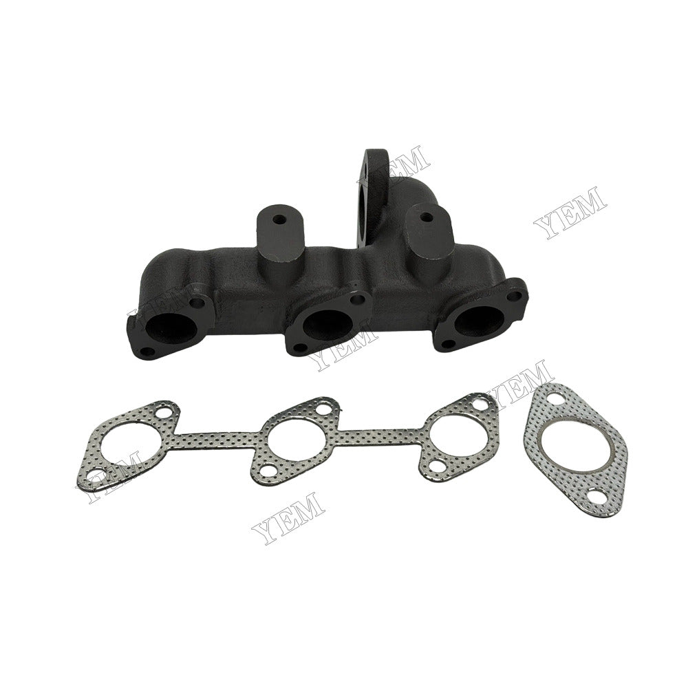 YEM Parts D1005 Exhaust Manifold 16264-12310 for Kubota Excavator KX612