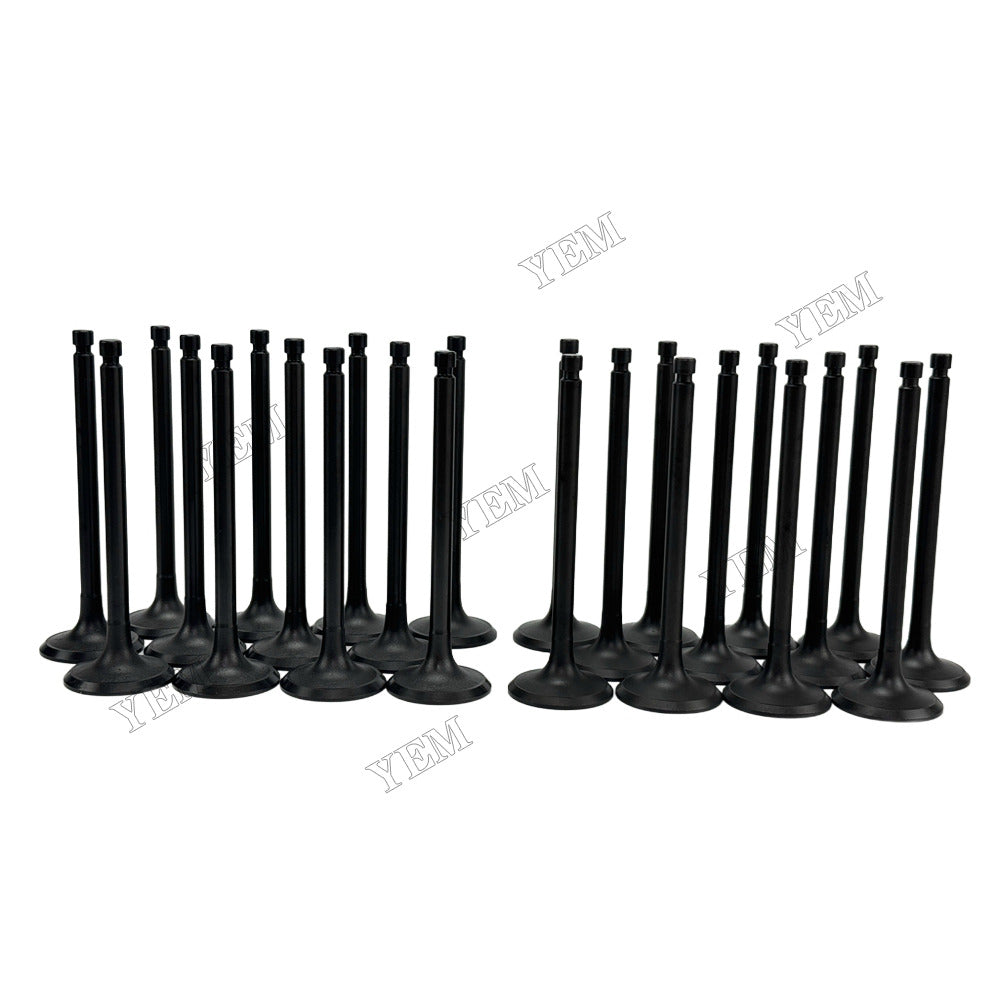 YEM Parts 6D16 Intake & Exhaust Valves 24V ME072980 ME072982 for Mitsubishi For Mitsubishi