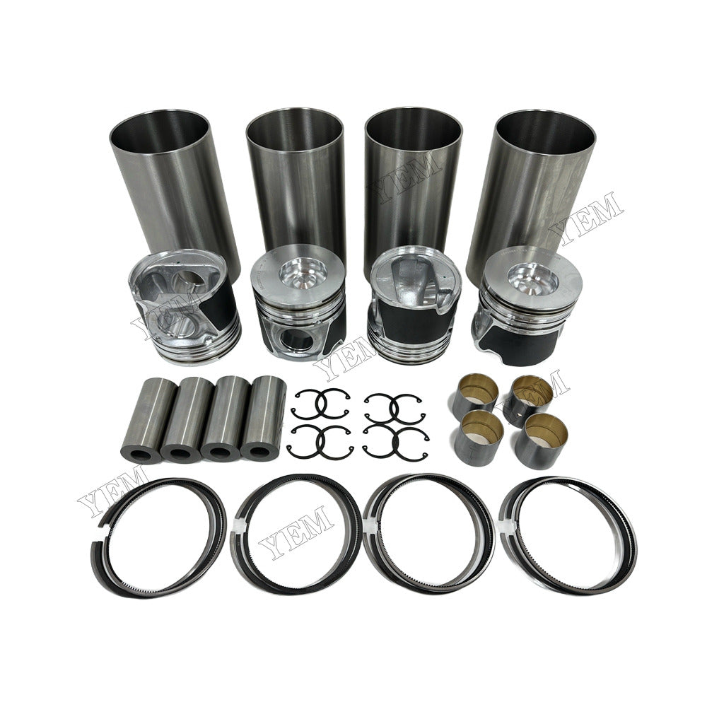 YEM Parts 4D104 Cylinder Liner Kit 2855531 for Komatsu F4GE0484G F4GE9484A F4GE9484D F4GE9684E Kobelco