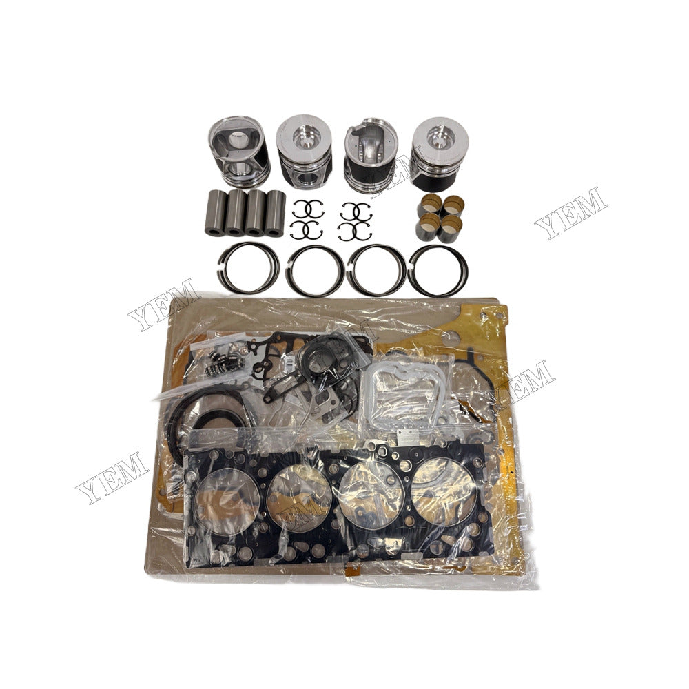 YEM Parts 4D104 Piston And Piston Rings Assembly Overhaul Kit for Komatsu For Komatsu