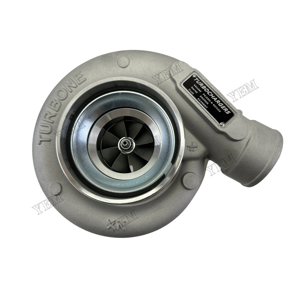 YEM Parts 6D102 Turbocharger 3539697 for Komatsu 6BT 6BTA 4B3.9 B3.3