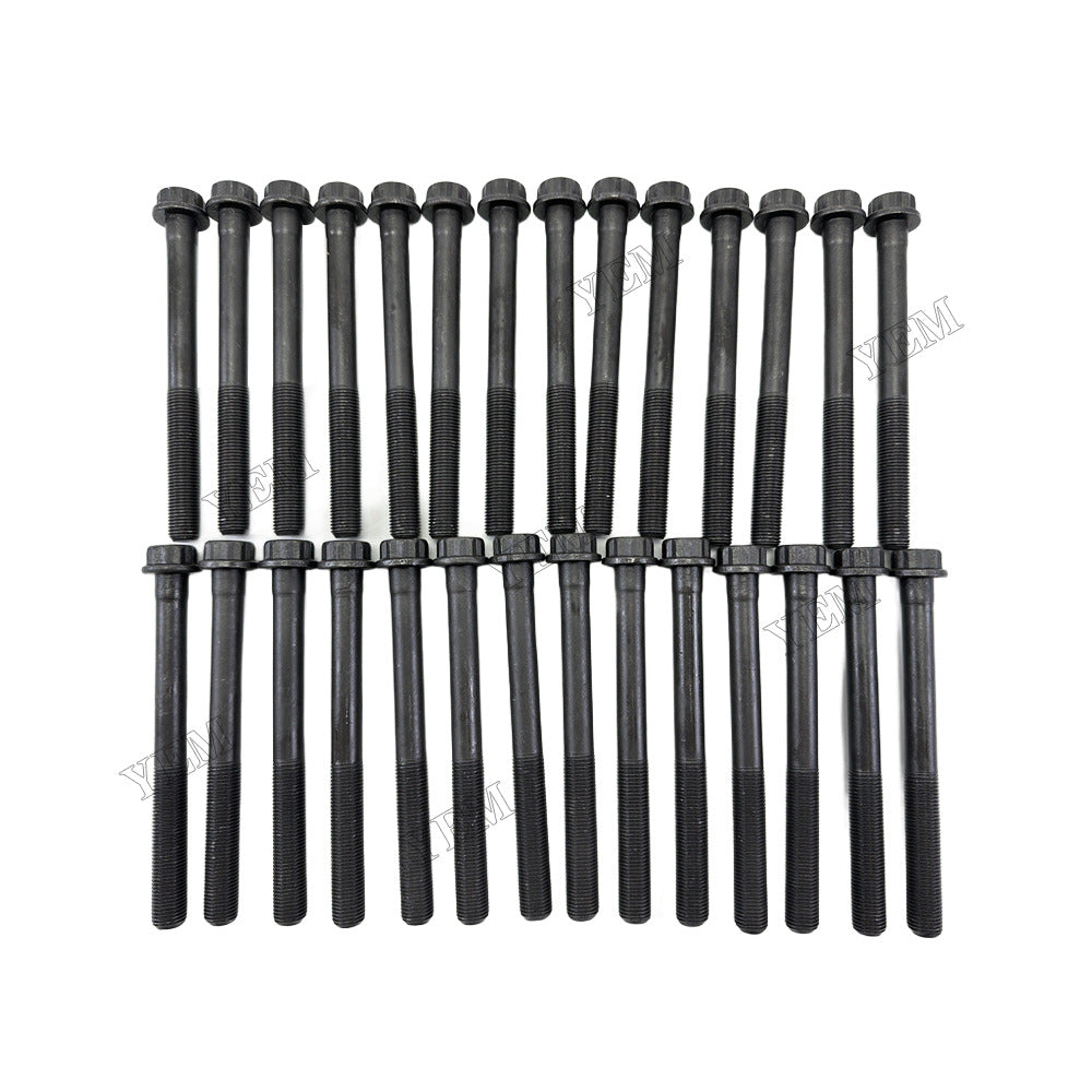 YEM Parts D2366 Cylinder Head Bolt 65.90021-0005 for Doosan Mechanical Spare Parts