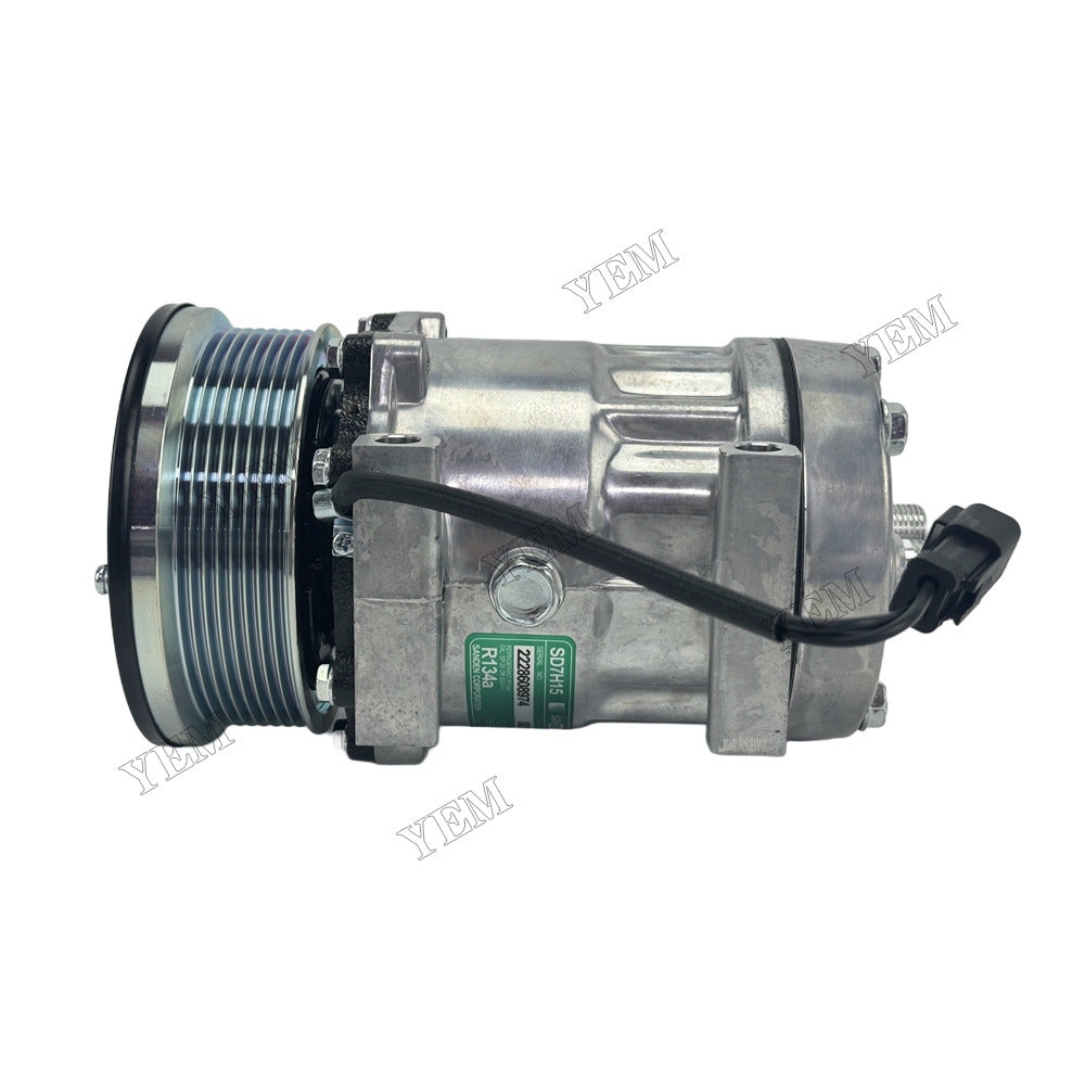 YEM Parts D5K Air Compressor 12V 11104251 SC7H15A2 2228608974 464-9988 for Volvo 938G 950H 962H 966H 793F 794 796 797 For Volvo