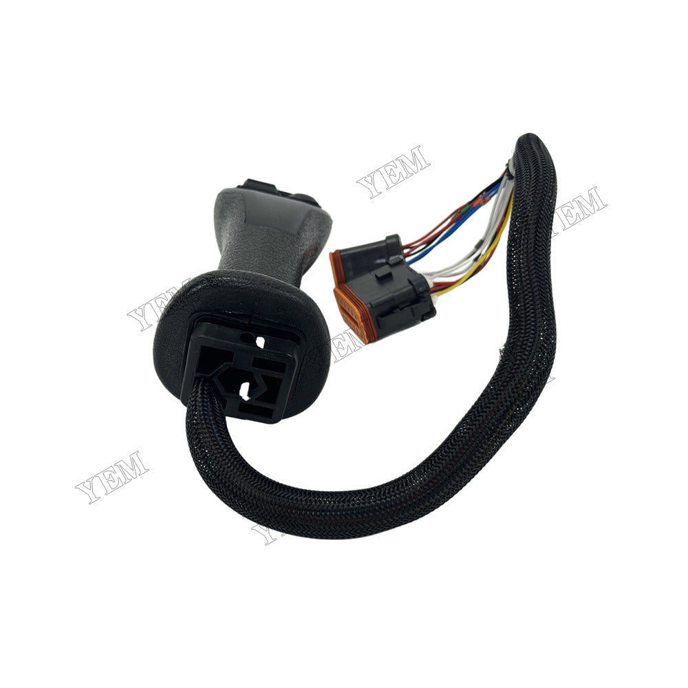 YEM Parts Handle Rubber With Right Lever 512-1248 for Caterpillar CAT Excavator E320GC E323GC E324GC E345GC For Caterpillar