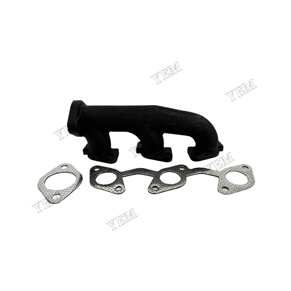 YEM Parts D1703 Exhaust Manifold 19403-12312 for Kubota Excavator KX91-3 U35 U35-3 U35-4 U35S U35-S2CA