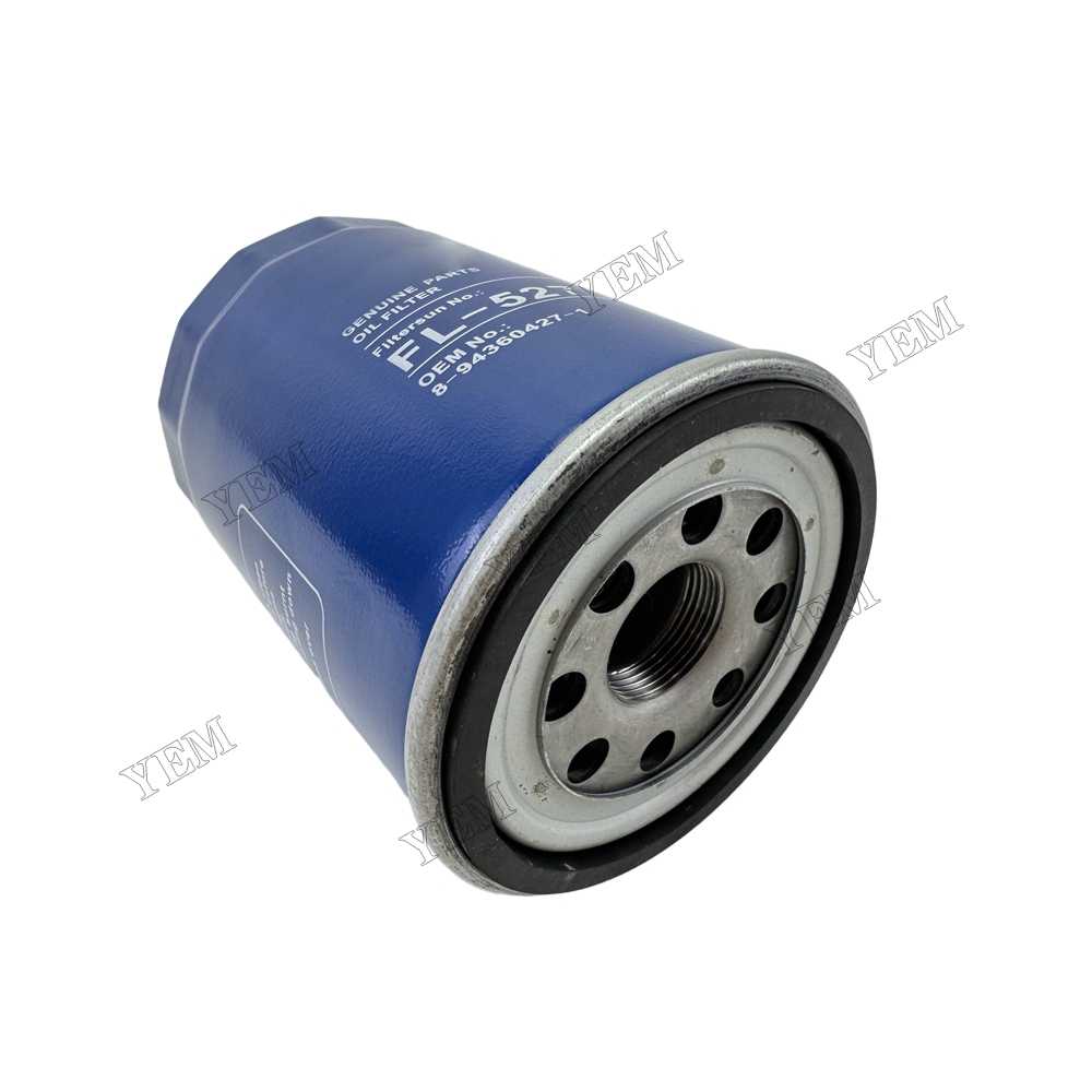 YEM Parts 4JG2 Oil Filter 8-943604270 8943406971 for Isuzu Truck KCNHR69 KCWKR69 NKR77 QUCS55 For Isuzu