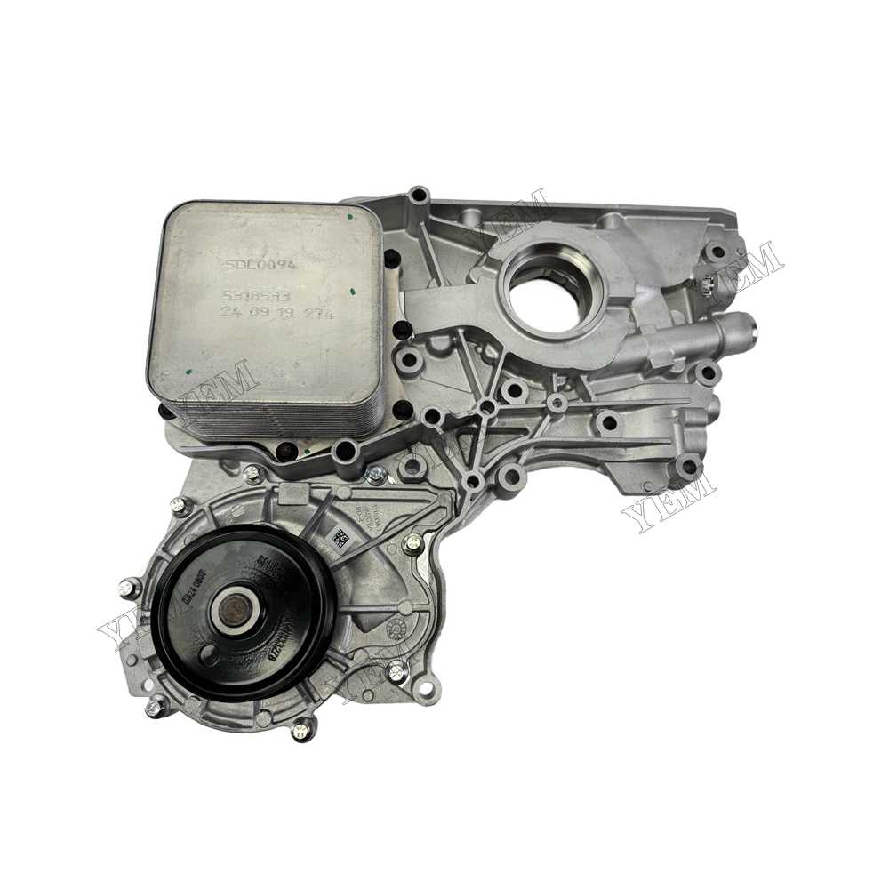 YEM Parts ISF2.8 Oil Cooler Core 5302884 5670414 for Cummins Mechanical Spare Parts