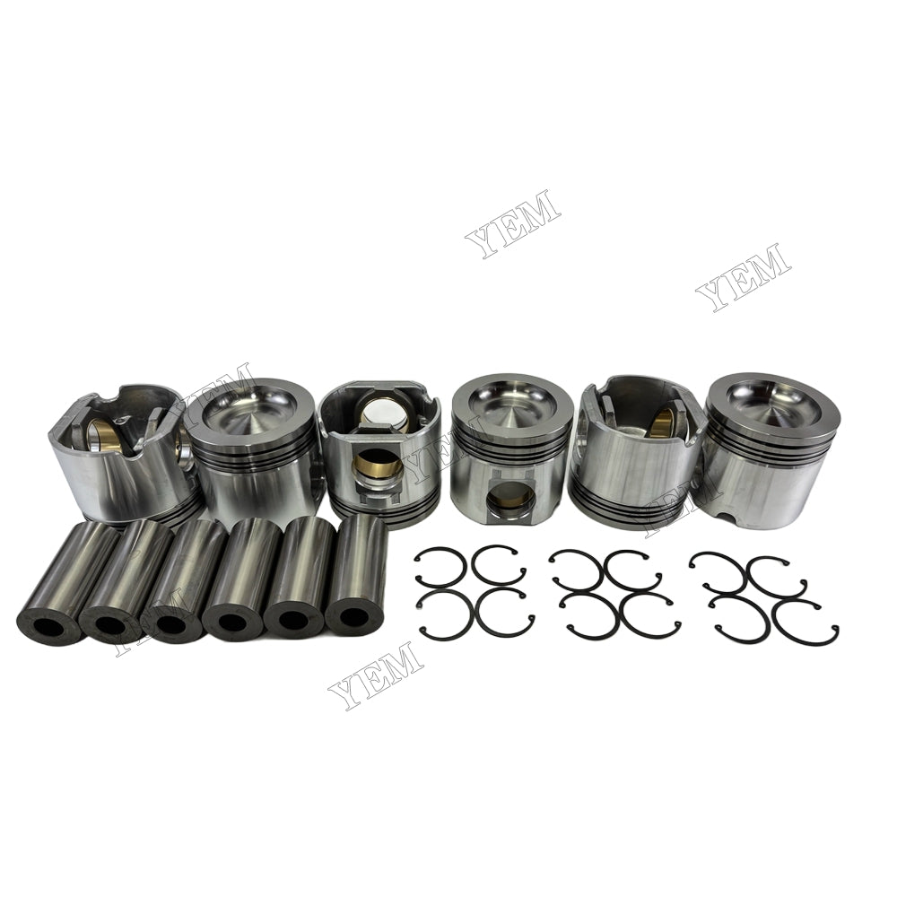 YEM Parts 3406 Piston + Pin Clip 125-8869 160-1131 130-0241 for Cat Mechanical Spare Parts For Caterpillar
