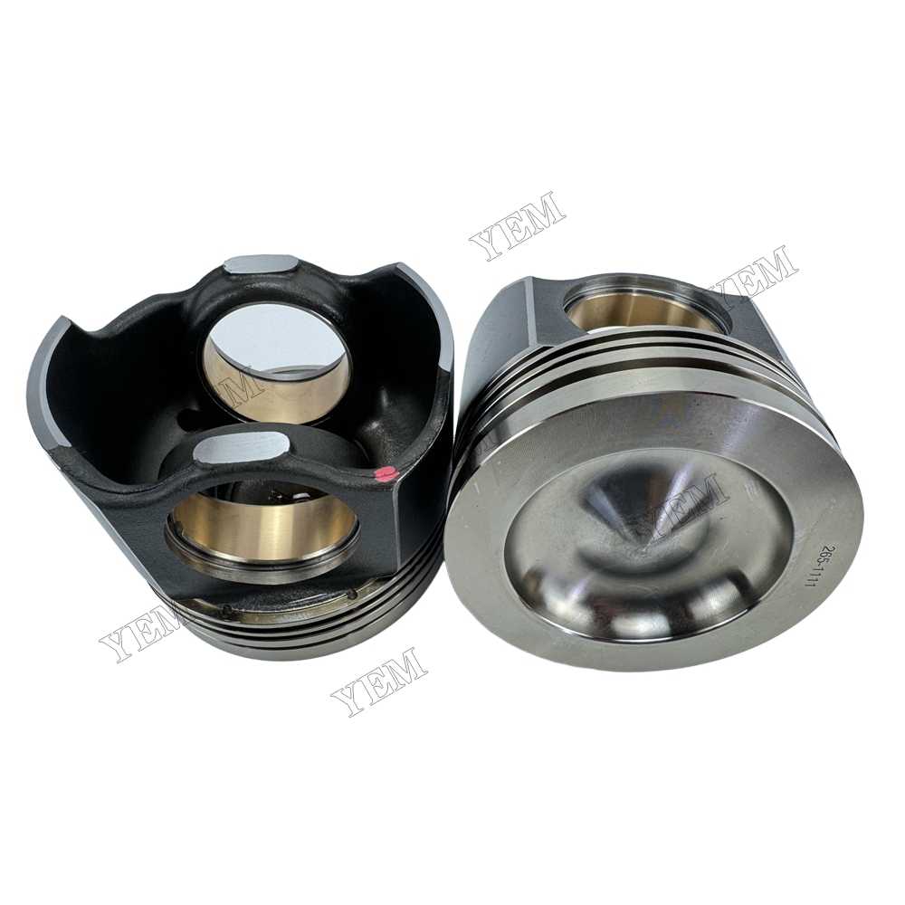YEM Parts C11 Piston + Pin Clip 265-1111 for Cat Mechanical Spare Parts For Caterpillar