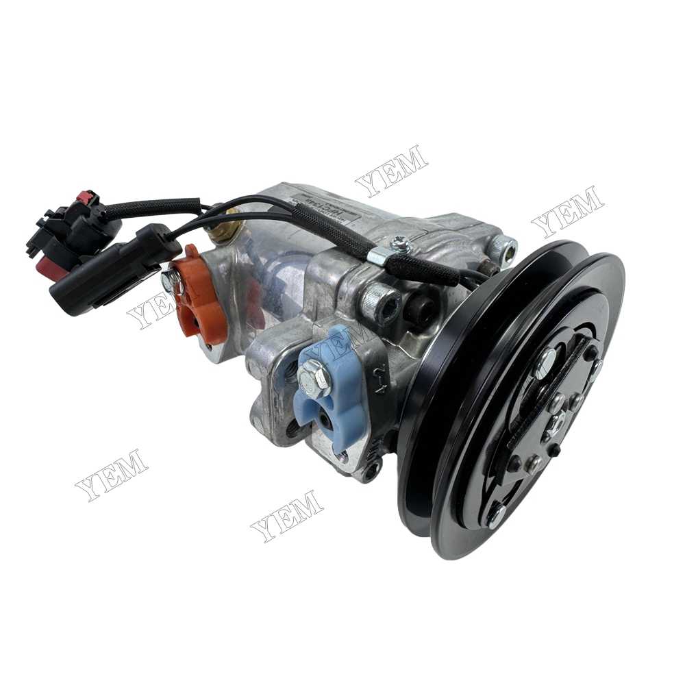 YEM Parts E320C Air Compressor 283-4170 for Cat Excavator 303.5E 304CCR 304DCR 305.5D 305E For Caterpillar