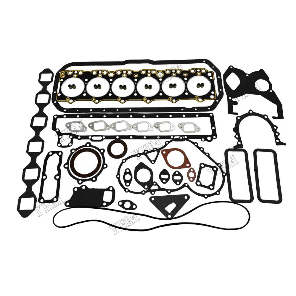 YEM Parts CY6102BG-E2 Full Gasket Kit for Chaochai Mechanical Spare Parts For Chaochai