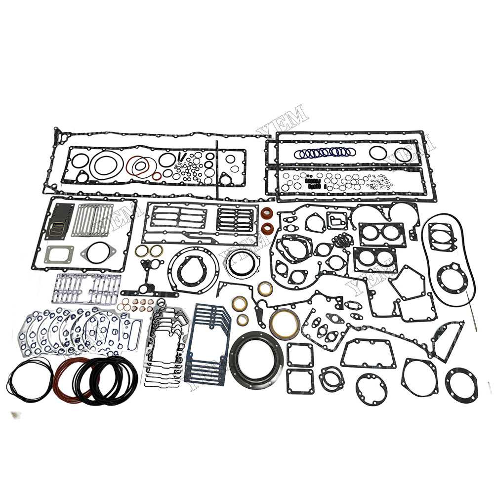 YEM Parts KTA19 Full Gasket Kit 3016792 3005885 for Cummins Mechanical Spare Parts