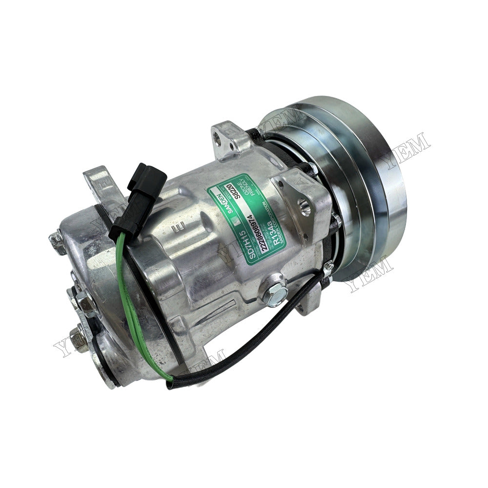 YEM Parts Air Compressor 24V 106-5122 2228608974 SD7H13 for Caterpillar For Caterpillar