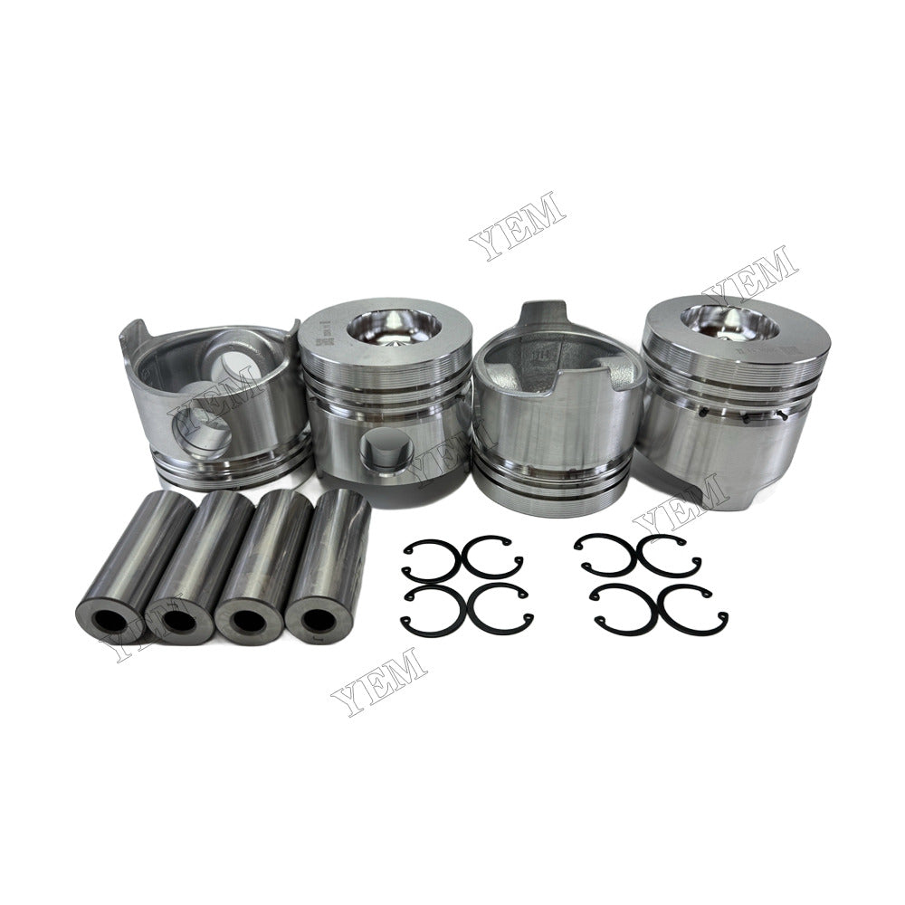 YEM Parts 490K Piston + Pin Clip for Weichai Mechanical Spare Parts