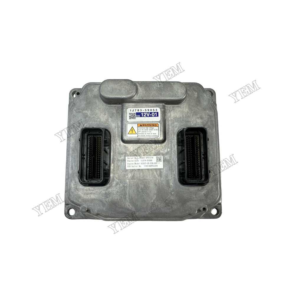 YEM Parts 1J783-59053 Ecu for Kubota V2607 Diesel Engine Parts For Kubota