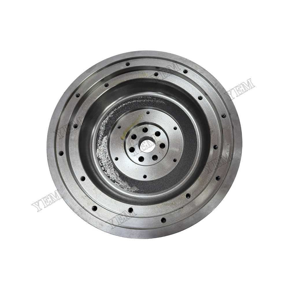 YEM Parts 1G539-25010 Flywheel Assembly for Kubota V3600 Diesel Engine Parts For Kubota