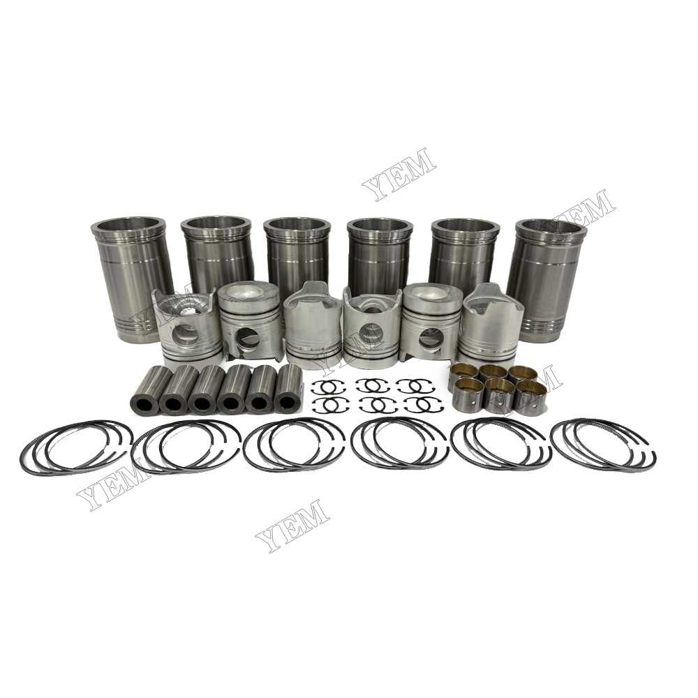 YEM Parts Cylinder Liner Kit for Mitsubishi 6D20 Diesel Engine Spare Parts For Mitsubishi