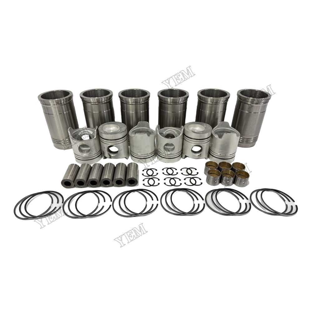 YEM Parts Cylinder Liner Kit for Mitsubishi 6D20 Diesel Engine Spare Parts For Mitsubishi
