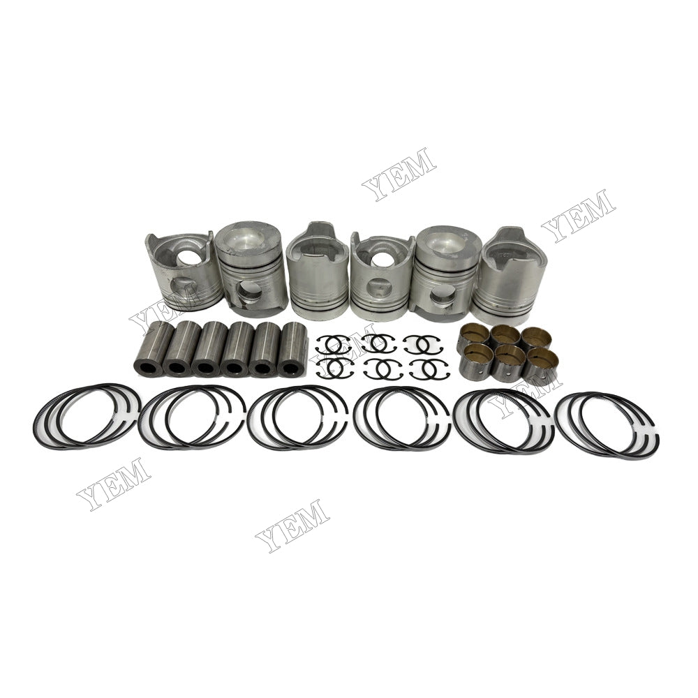 YEM Parts Piston and Rings for Mitsubishi 6D20 Diesel Engine Spare Parts For Mitsubishi