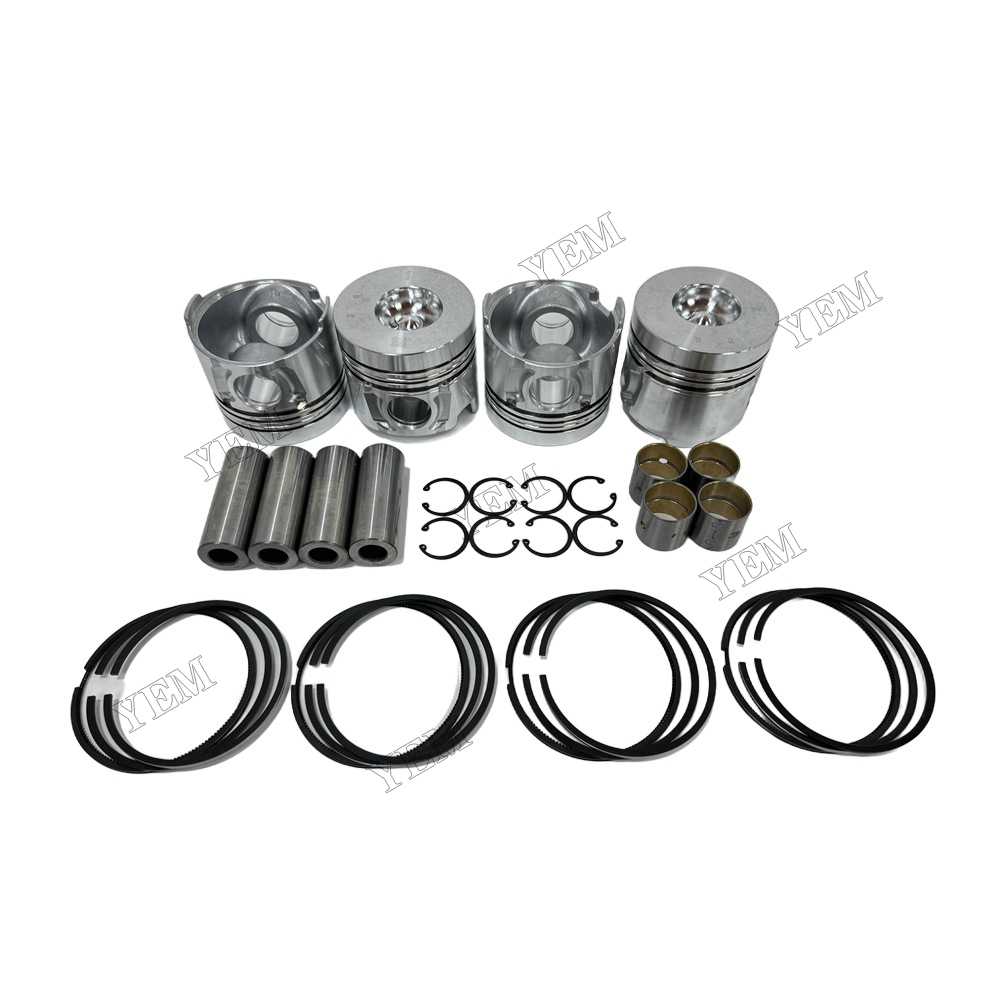 YEM Parts Piston and Rings for Deutz CA498-12 Diesel Engine Spare Parts For Deutz